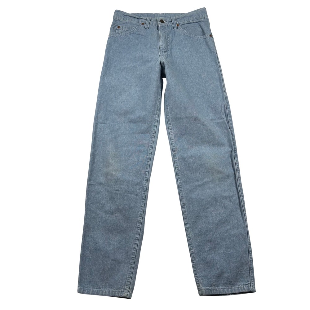 Vintage Levis 550 Jeans Mens 29x30 Relaxed Fit Light Wash Blue Made in USA 90s